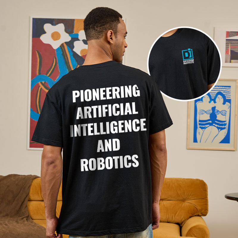 Robotics Revolution Front and Back Printing Geek T-Shirt
