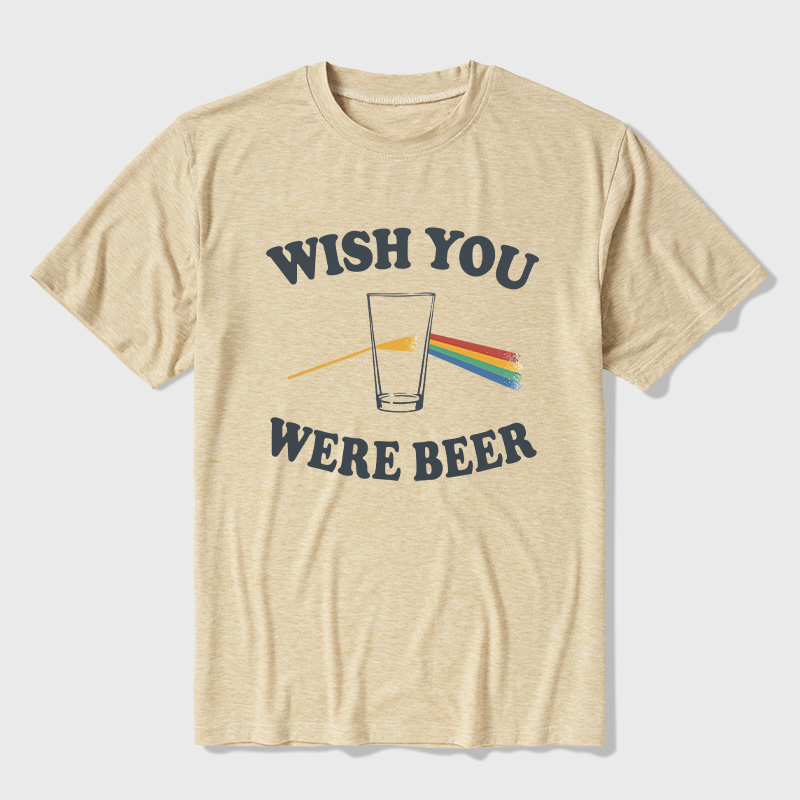 Wish You Were Beer Ultra Soft Heather Tees