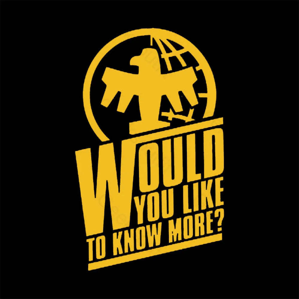 Federal Network Would You Like To Know More Nerd T-Shirt