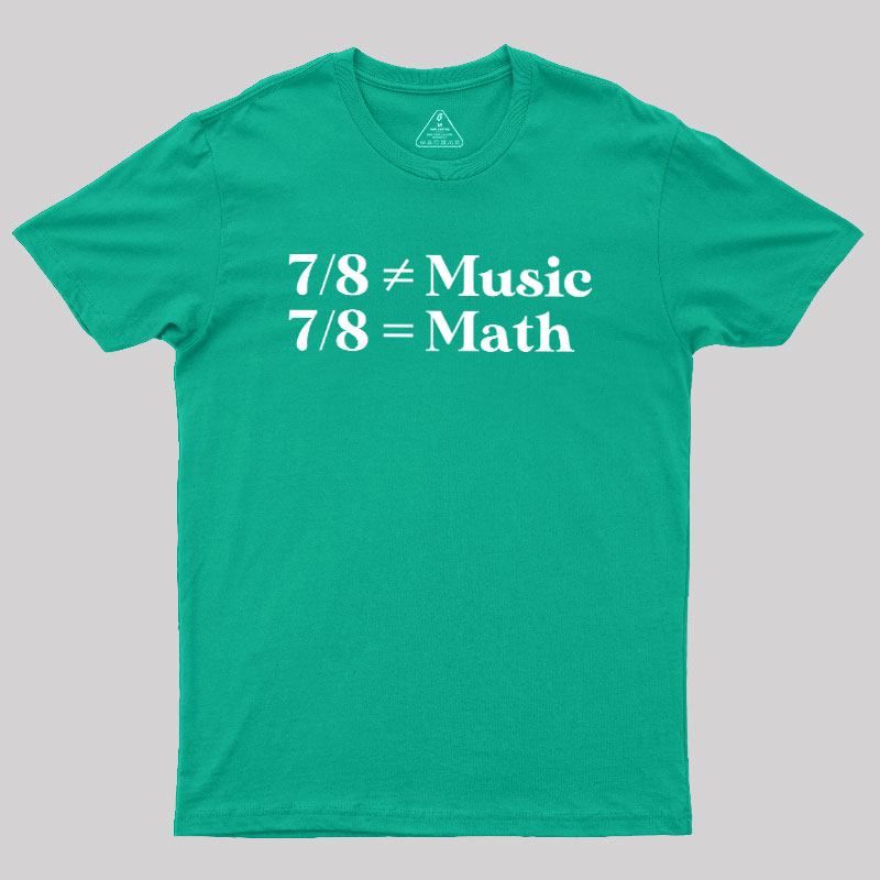 Music and Math Geek T-Shirt