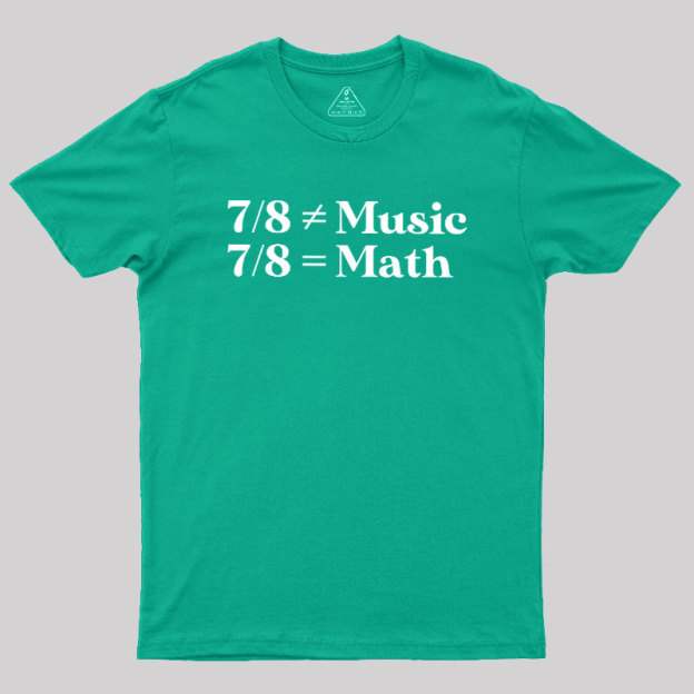 Music and Math Geek T-Shirt