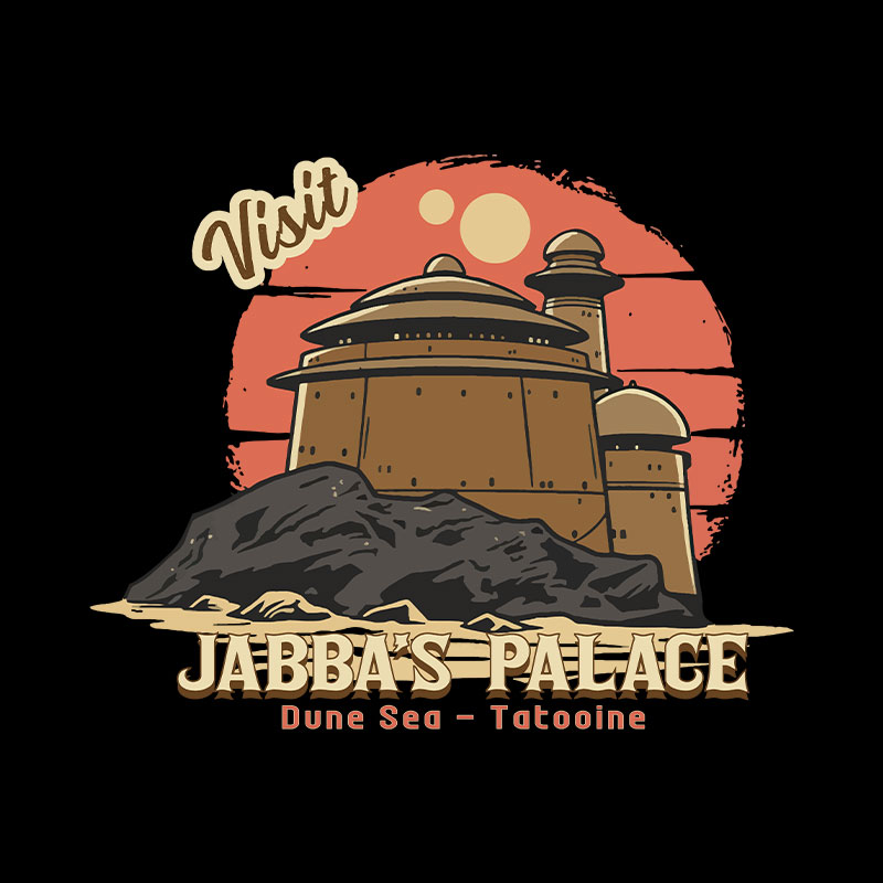 Visit Jabba's Palace Geek T-Shirt