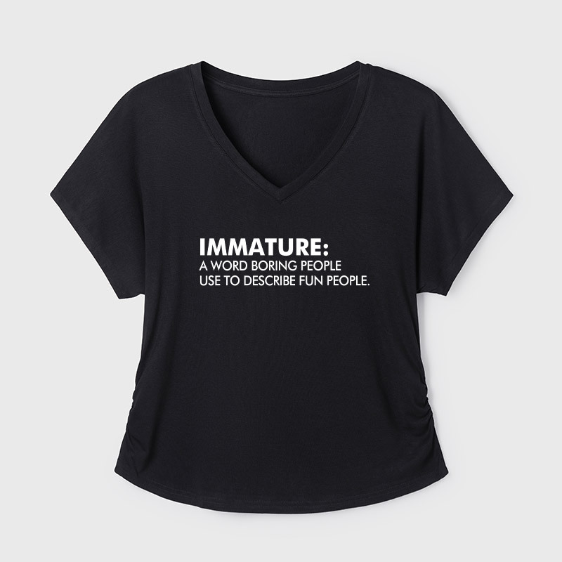 Geeksoutfit I'm Thinking Loading Women's V-Neck T-shirt for Sale