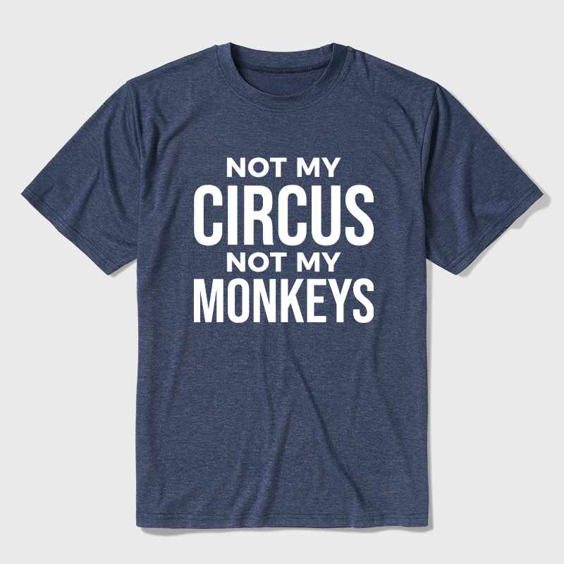 Not My Monkeys Ultra Soft Heather Tee