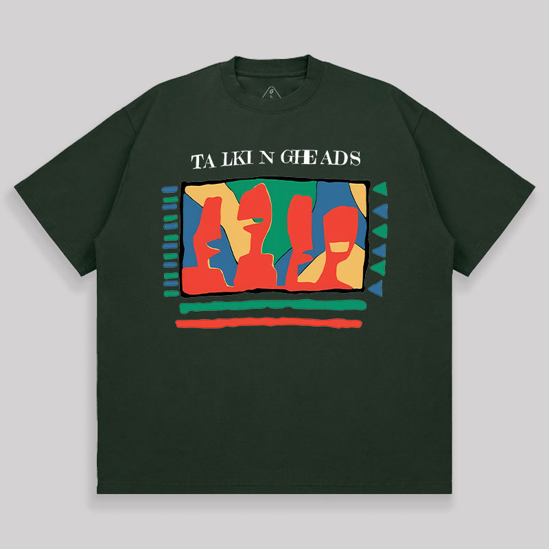 Talking Heads Unisex Oversized T-shirt