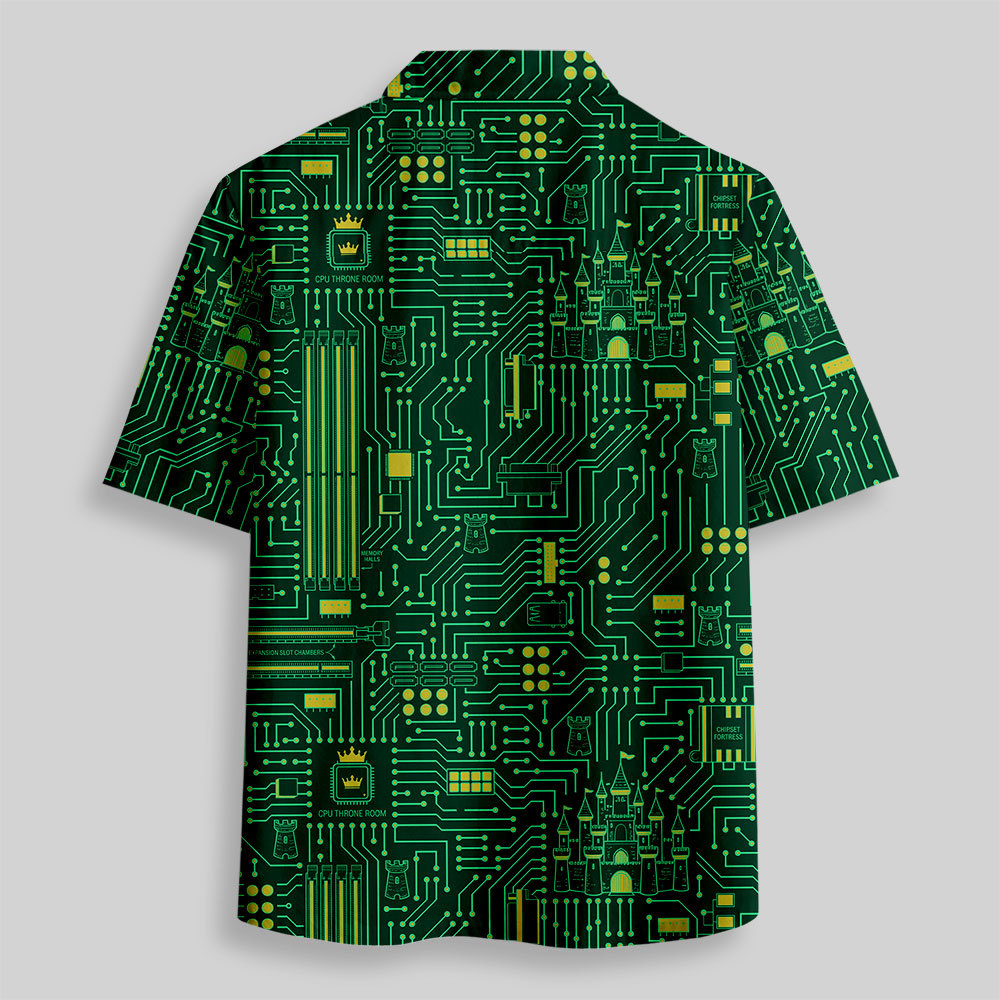 Circuit Castle Button Up Pocket Shirt