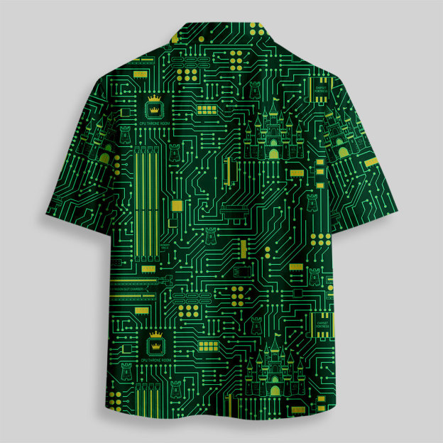 Circuit Castle Button Up Pocket Shirt