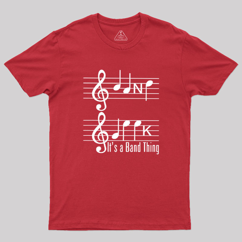 Musicians Band Geek T-Shirt