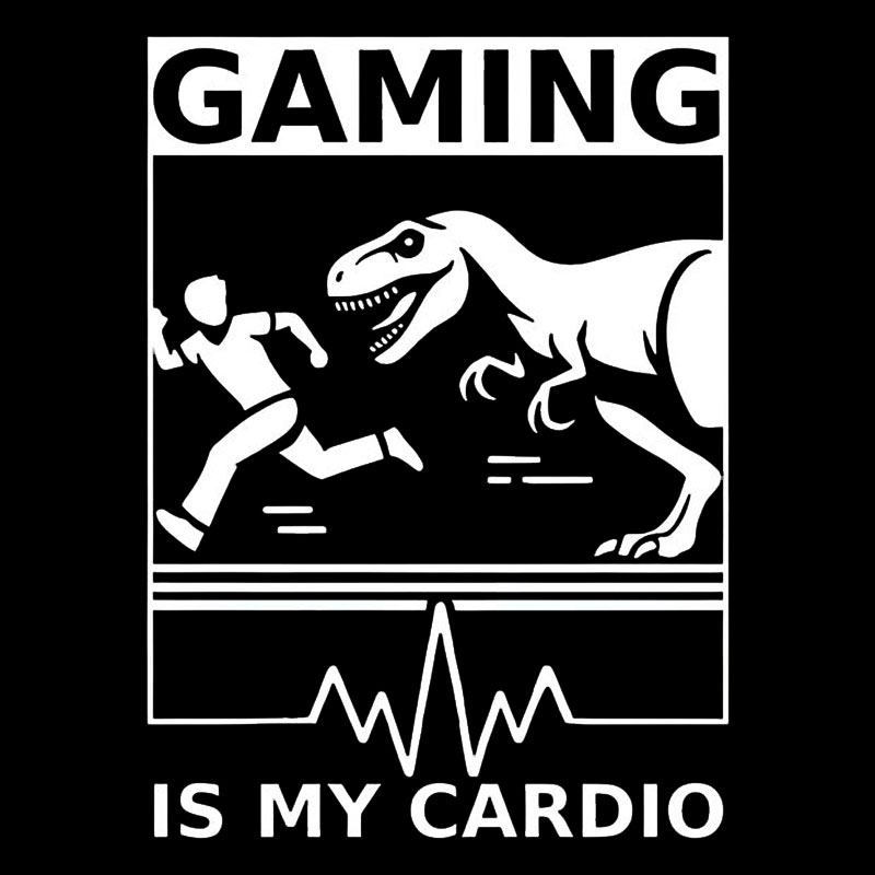 Gaming is My Cardio Geek T-Shirt