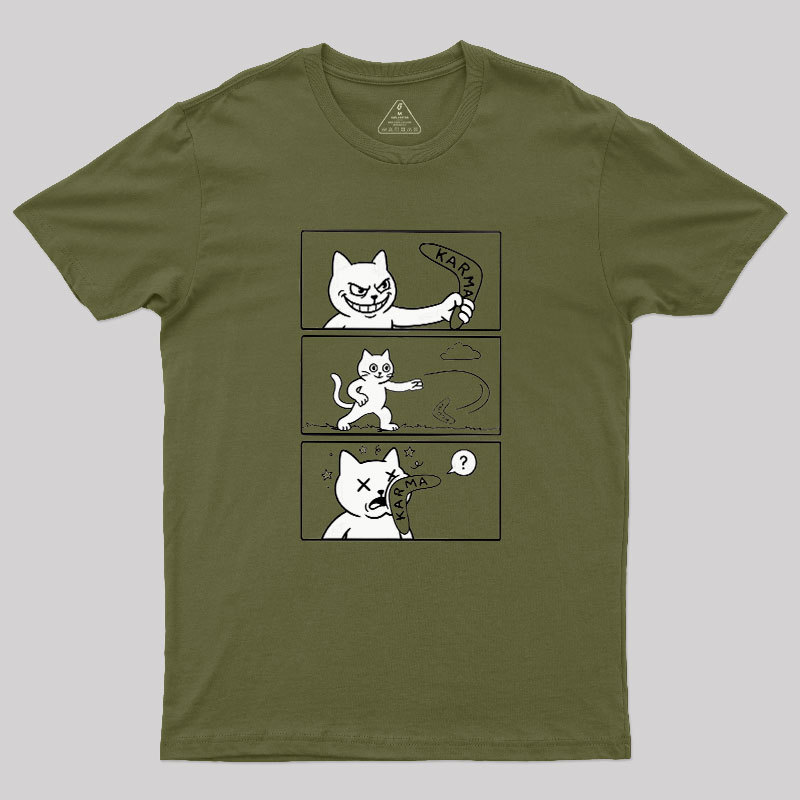 Karma Boomerang Geek T-Shirt