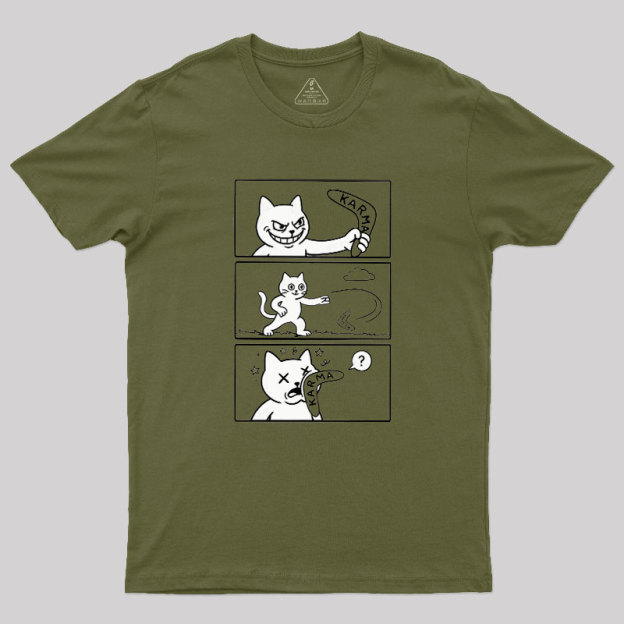 Karma Boomerang Geek T-Shirt