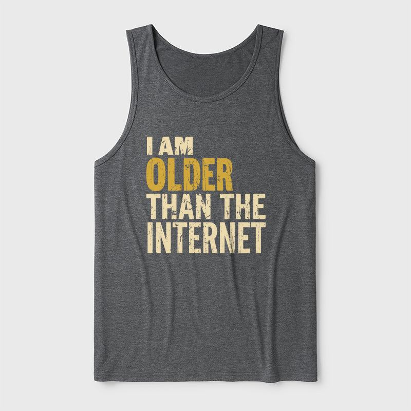 I'm Older Ultra Soft Heather Tank