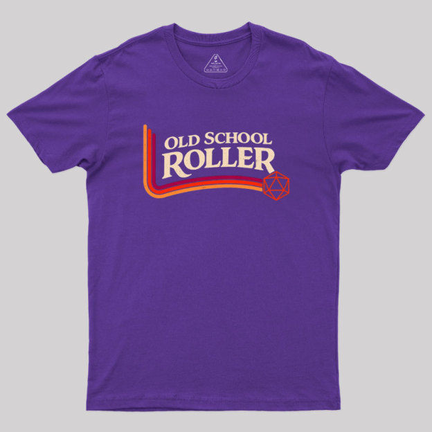 Retro Dice Roller Geek T-Shirt