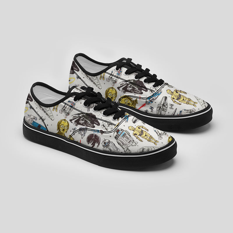 RoboGalaxy Geek Canvas Shoes