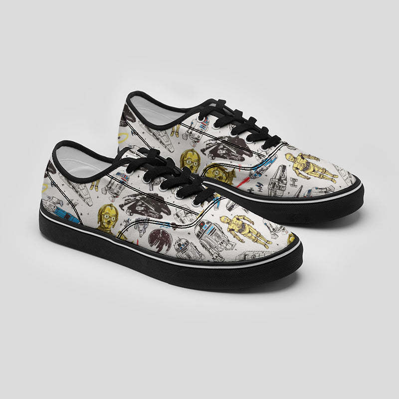 RoboGalaxy Geek Canvas Shoes