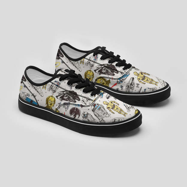 RoboGalaxy Geek Canvas Shoes
