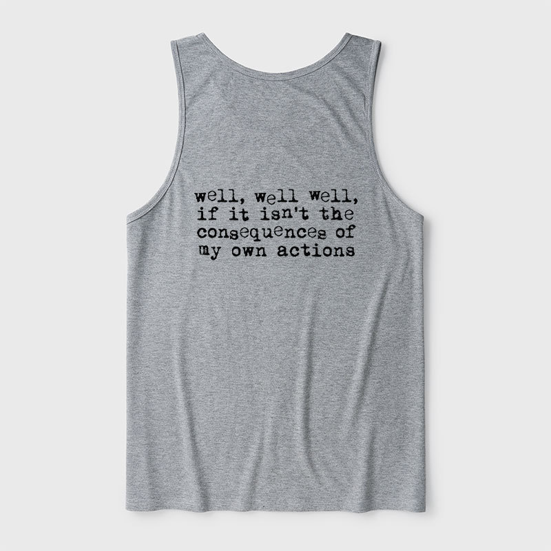 Consequences Ultra Soft Heather Tank