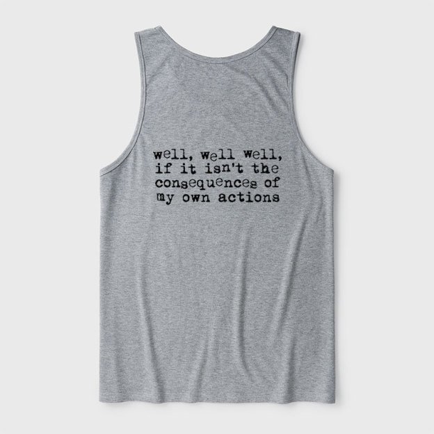 Consequences Ultra Soft Heather Tank