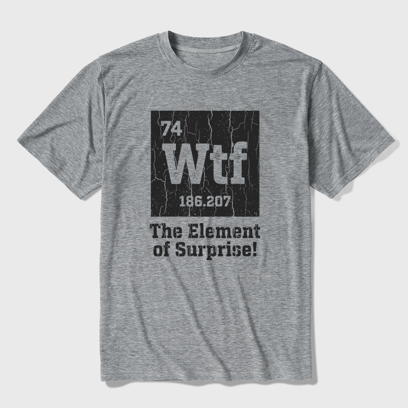 WTF Ultra Soft Heather Tee