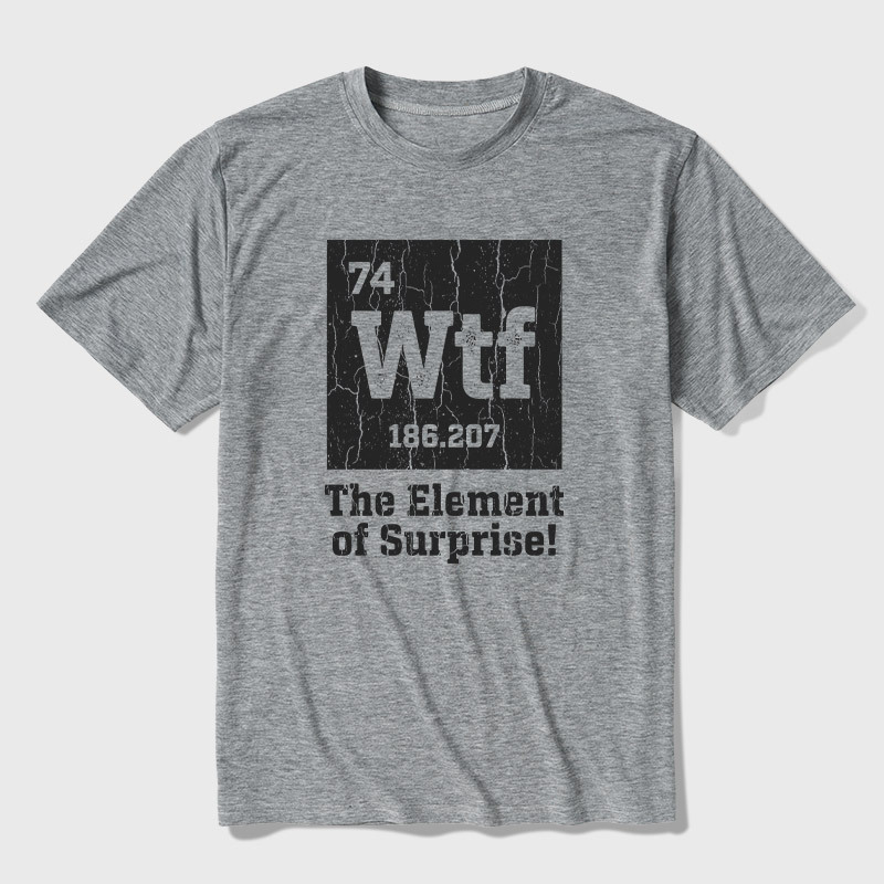 WTF Ultra Soft Heather Tee