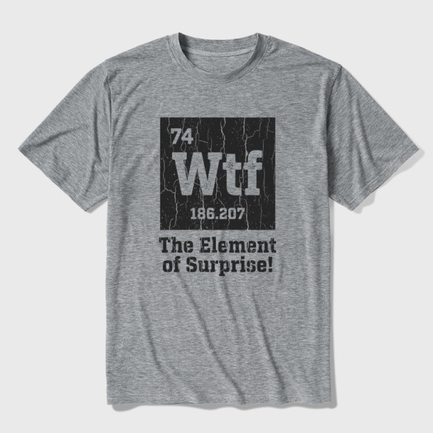 WTF Ultra Soft Heather Tee