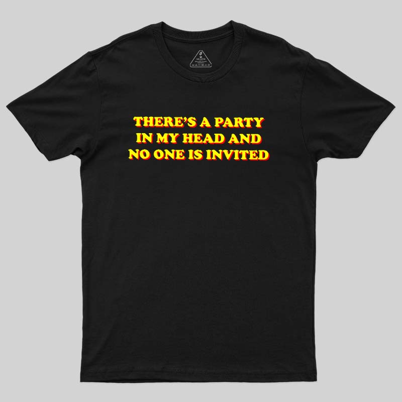 Solitude Is Bliss Geek T-Shirt