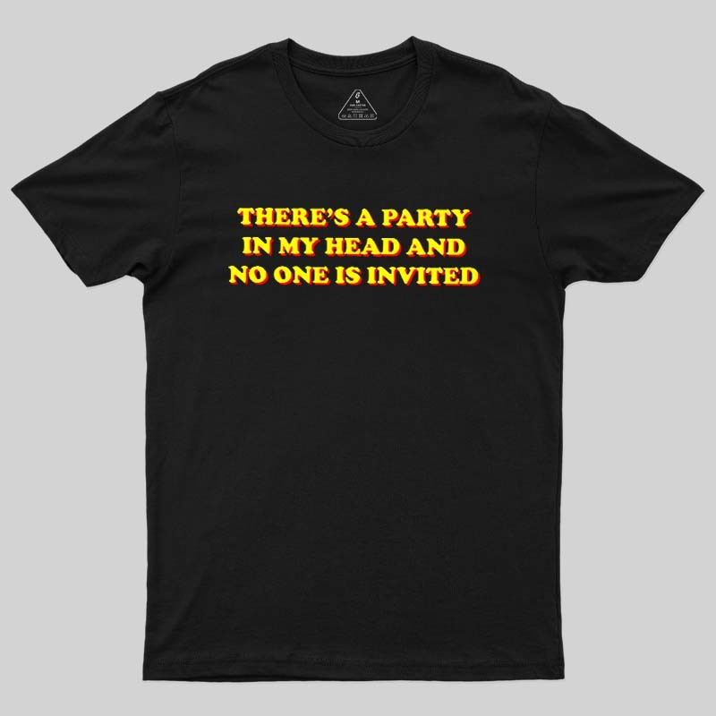 Solitude Is Bliss Geek T-Shirt