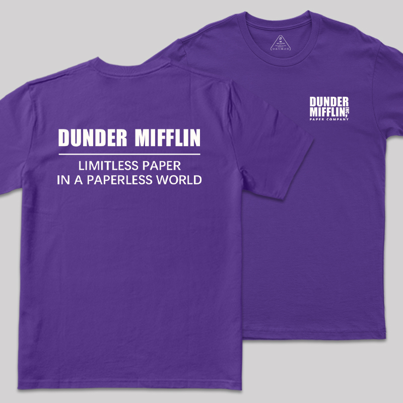 Paper Paradox Front and Back Printed Geek T-Shirt