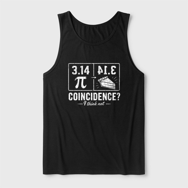 Pi Pie Math Professor Ultra Soft Heather Tank
