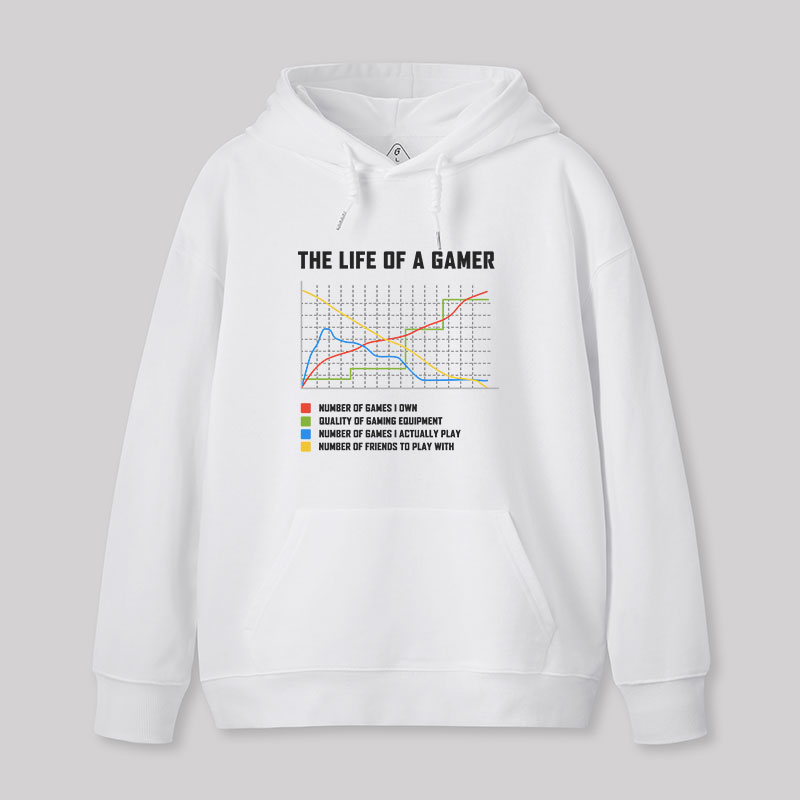 The Life Of A Gamer Geek Hoodie