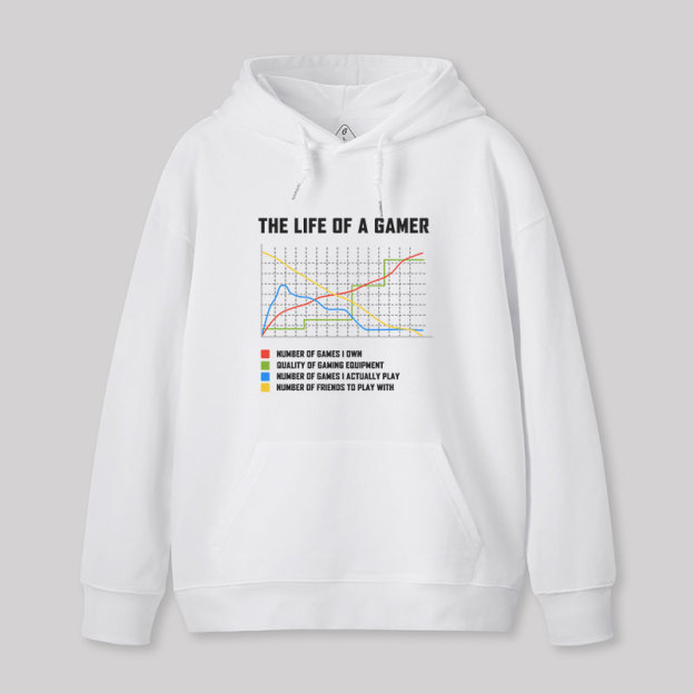 The Life Of A Gamer Geek Hoodie