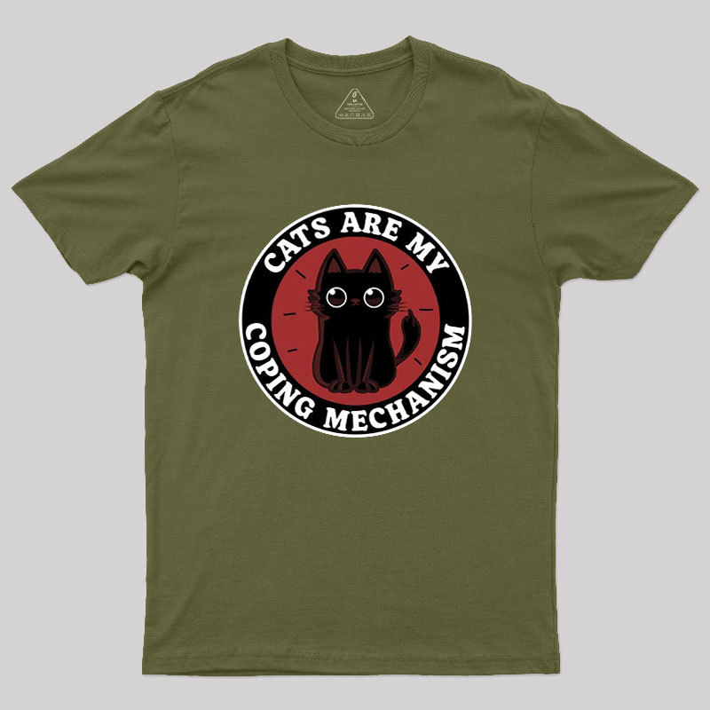 Coping Mechanism Geek T-Shirt