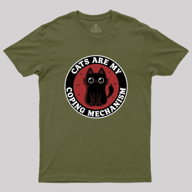 Coping Mechanism Geek T-Shirt