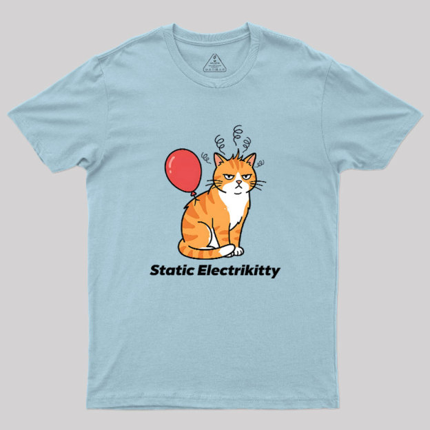 Static Electrikitty Geek T-Shirt