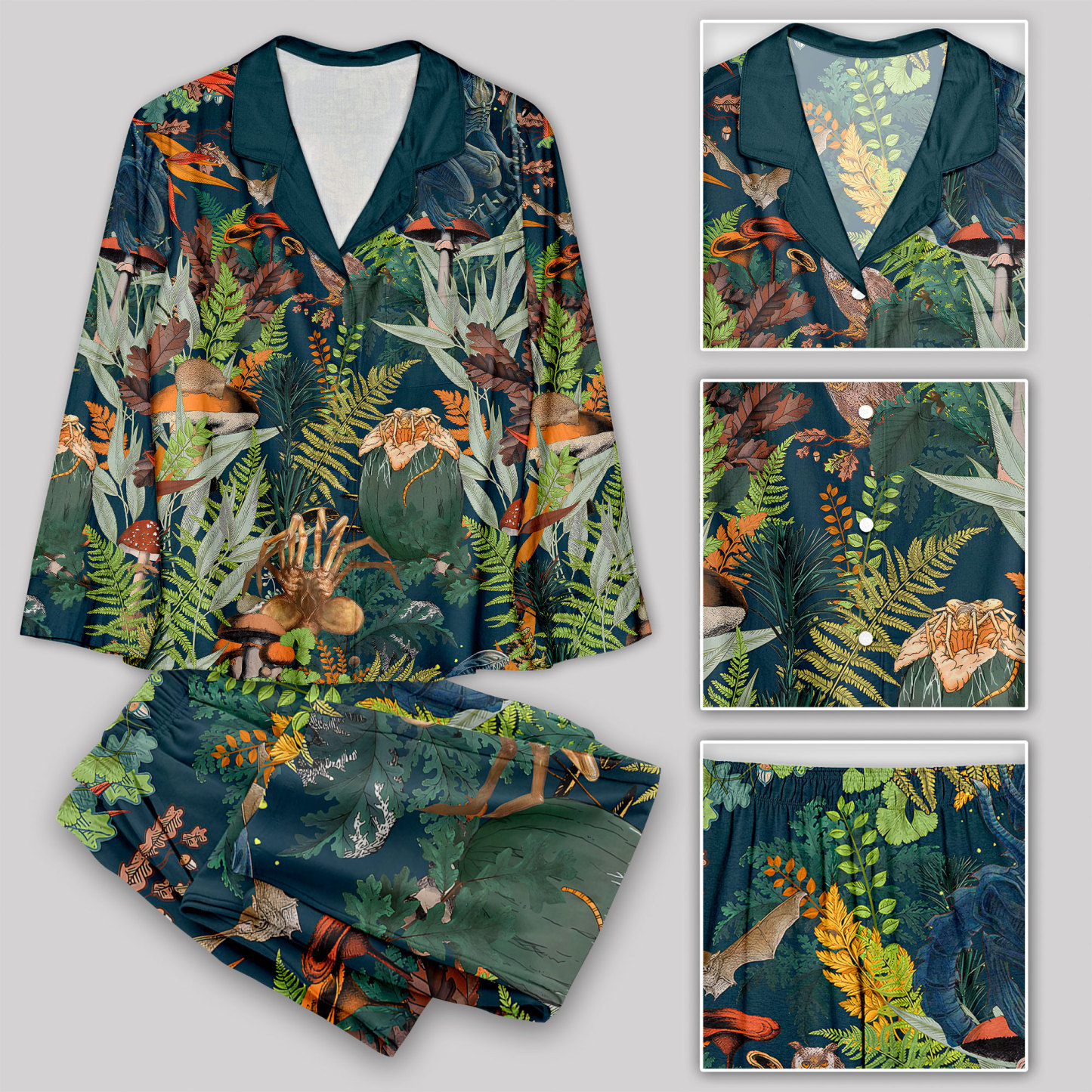 Jungle Alien Pajama Sets