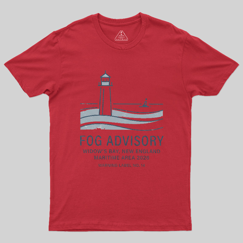 New England Fog Advisory Geek T-Shirt