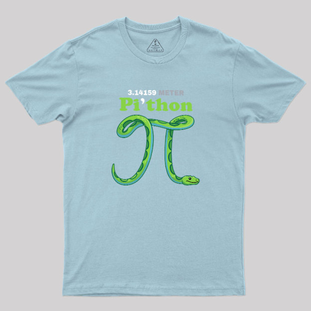 Pi-thon Geek T-Shirt