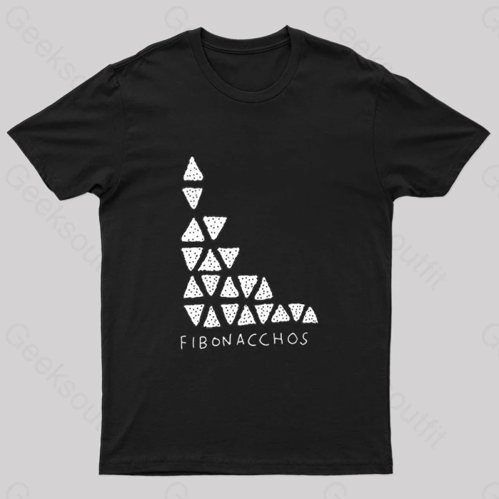 Fibonacchos Nerd T-Shirt Black / S