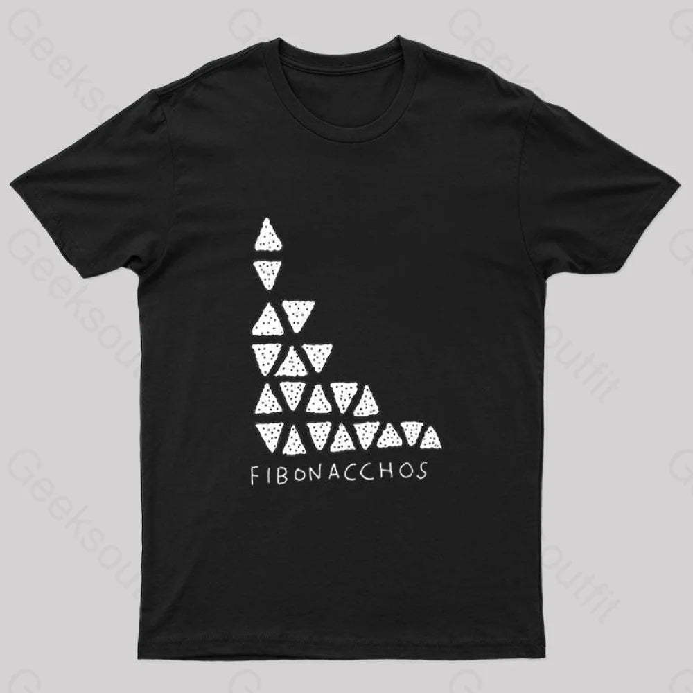 Fibonacchos Nerd T-Shirt Black / S