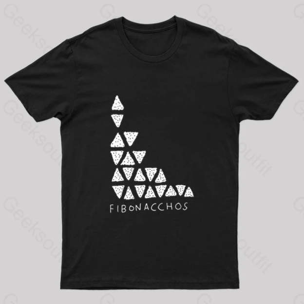 Fibonacchos Nerd T-Shirt Black / S