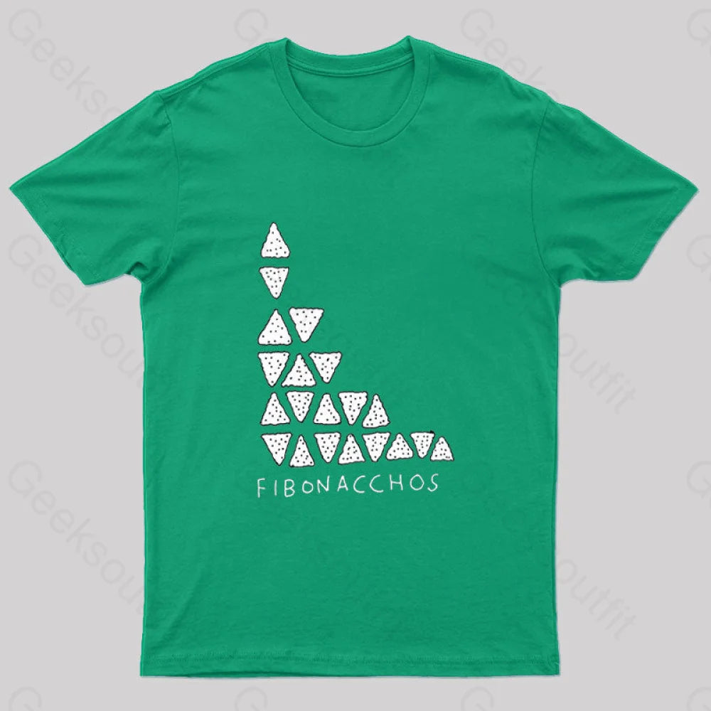 Fibonacchos Nerd T-Shirt Green / S