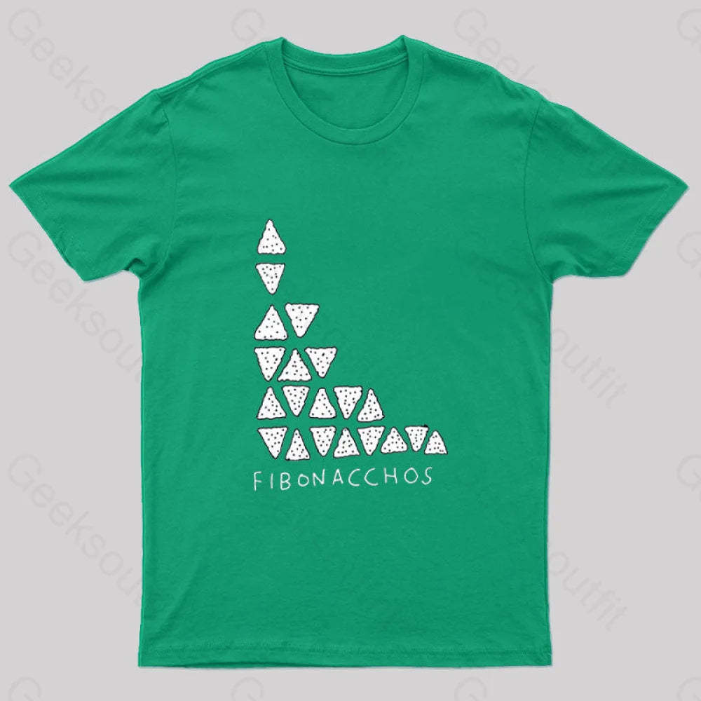 Fibonacchos Nerd T-Shirt Green / S