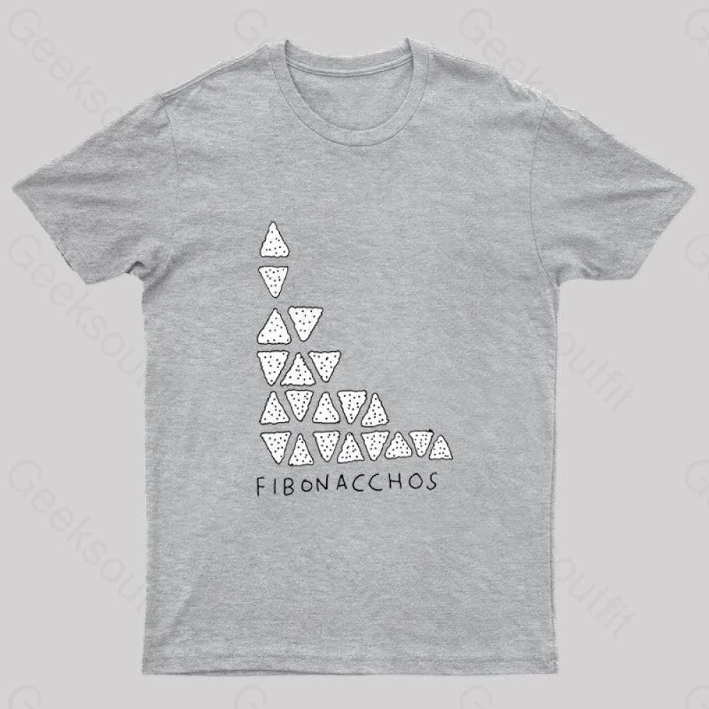 Fibonacchos Nerd T-Shirt Grey / S