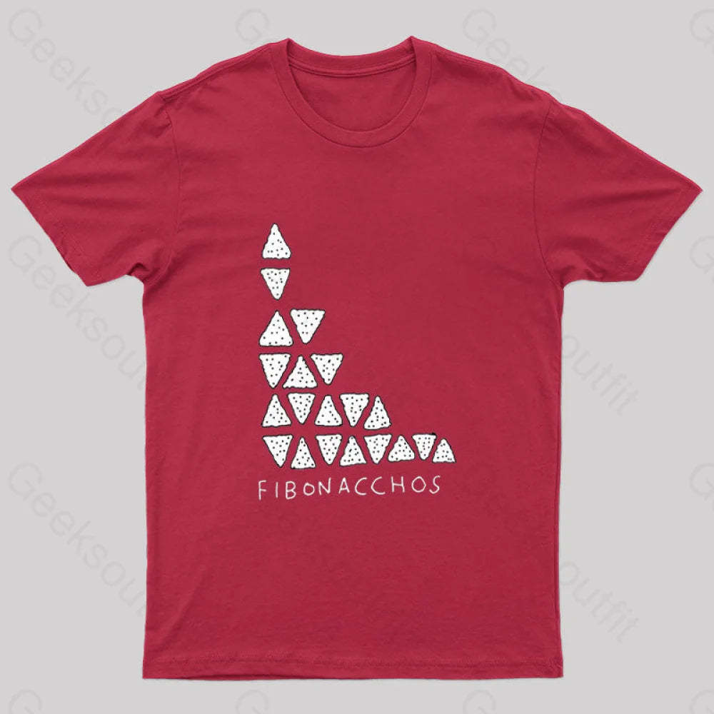 Fibonacchos Nerd T-Shirt Red / S