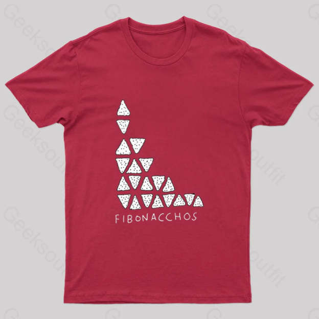 Fibonacchos Nerd T-Shirt Red / S
