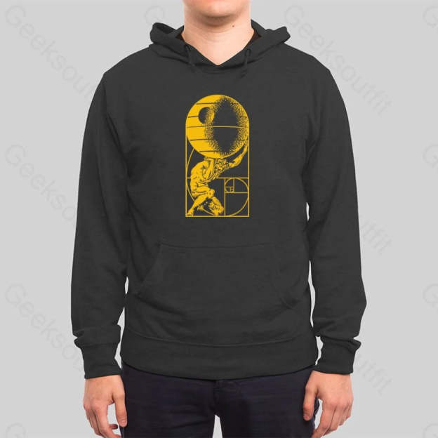 Fibonacci Death Star Hoodie - Geeksoutfit