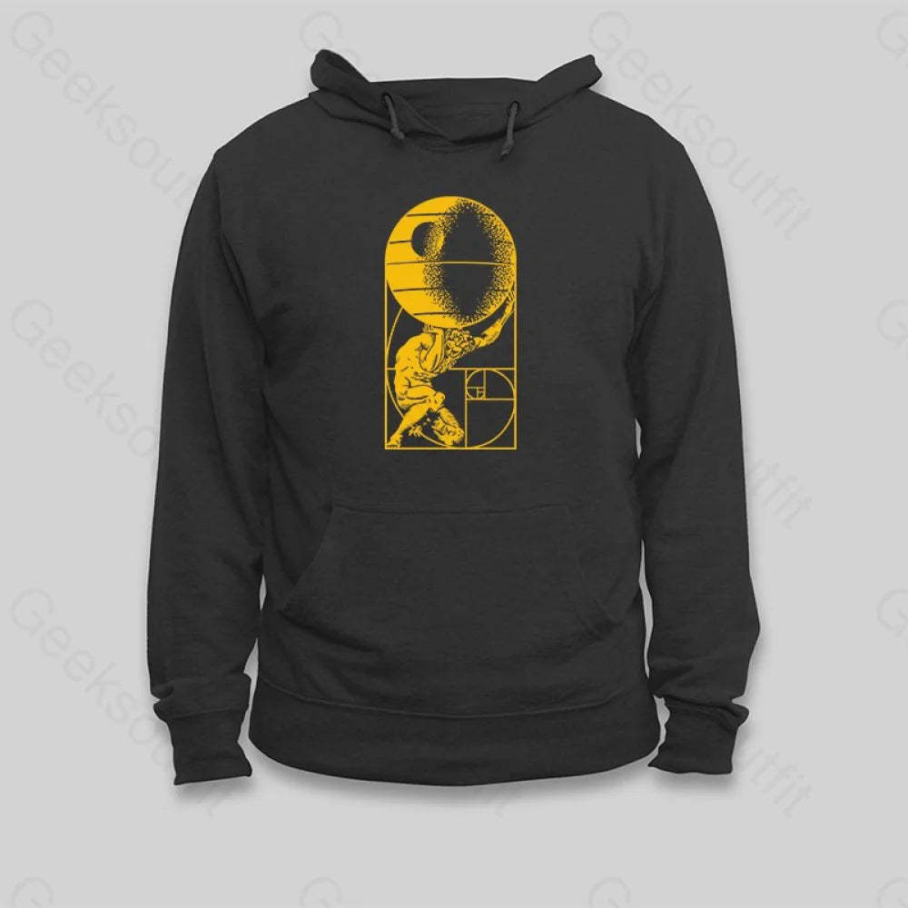 Fibonacci Death Star Hoodie - Geeksoutfit