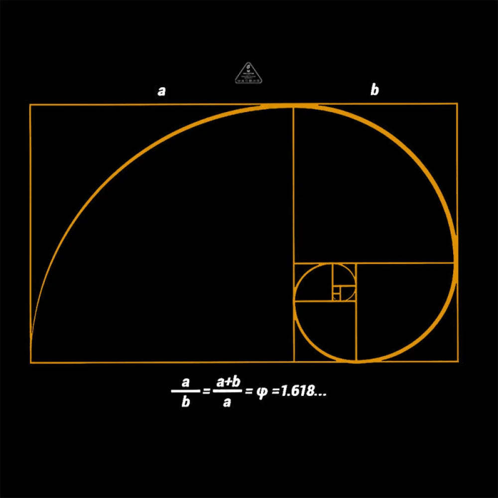 Fibonacci Math Art Science Engineer T-Shirt