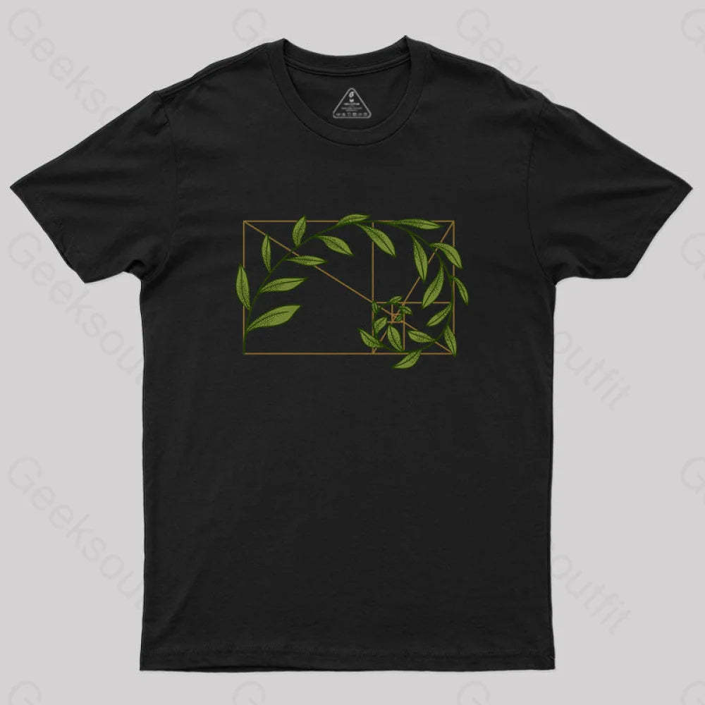 Fibonacci Wicker T-Shirt Black / S Yc
