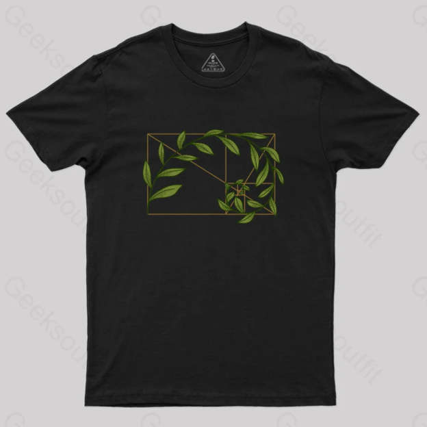 Fibonacci Wicker T-Shirt Black / S Yc